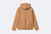 Carhartt WIP Hooded American Script Sweat Peanut